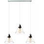 Altavola Design NEW YORK LOFT LA034/CL3_chrom Hanglamp 3x40W/E27 IP20