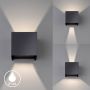 Fischer&Honsel Wall 30259 Wandlamp 2x3W/LED 3000K 620 lm IP44
