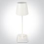 One Light Portable Trendy Lights 61082/W Tafellamp 1x3,5W/LED 3000K 260lm IP54