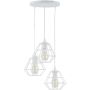TK Lighting DIAMOND 6213 Hanglamp 3x15W/E27
