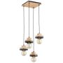 Alfa MIKO 63412 Hanglamp 4x15W/E27