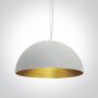 One Light Bowl Shade 63022B/W/BS Hanglamp 1x20W/E27 IP20