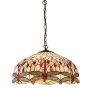 Endon DRAGONFLY BEIGE 64079 Hanglamp 3x60W/E27 IP20