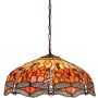 Endon DRAGONFLY FLAME 64082 Hanglamp 3x60W/E27 IP20