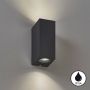 Fischer&Honsel Emilio 30569 Wandlamp 2x4W/GU10 3000K 640 lm IP44