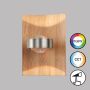Fischer&Honsel SHINE-WOOD 30542 Wandlamp 1x9W/LED 2700K 900 lm IP20