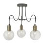 Prezent ABRAZO 64402 Plafondlamp 3x40W/E14 IP20