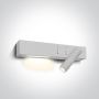 One Light Reading Spots 65146A/W/W Wandlamp 1x3W|1x6W/LED 3000K 480lm IP20