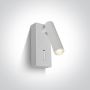 One Light Reading Spots 65746/W/W Wandlamp 1x3W/LED 3000K 150lm IP20