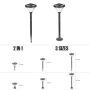 Prezent AKRA 65291 Zonne-energielamp 10w/led 3000k 300lm ip65