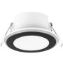 Trio AURA 652310132 Inbouwspot 1x5w/led 3000k 450lm ip20