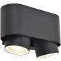 Lutec CYPRES 6604003118 Wandlamp 2x7w/gu10 ip44