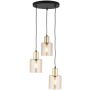 TK Lighting SIERRA GOLD 6667 Hanglamp 3x15W/e27 IP20