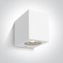 One Light Outdoor Cube 67142H/W Wandlamp 1x6W/GU10 IP65
