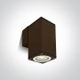 One Light Outdoor Cubes 67426B/BR Wandlamp 1x10W/GU10 IP54