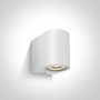 One Light Outdoor Cylinders 67142F/W Wandlamp 1x6W/GU10 IP65