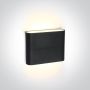 One Light Outdoor Slim Range Up & down 67376/AN/W Wandlamp 2x3W/LED 3000K 210lm IP54