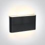 One Light Outdoor Slim Range Up & down 67376A/AN/W Wandlamp 2x6W/LED 3000K 420lm IP54