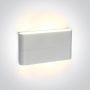 One Light Outdoor Slim Range Up & down 67376A/W/W Wandlamp 2x6W/LED 3000K 420lm IP54