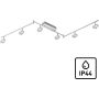 Paul Neuhaus SILEDA 6787-96 Spot 6x41W/LED 3000k 4500lm ip44