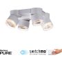 Paul Neuhaus PURE-NOLA 6864-16 Spot 4x66W/LED 3000k 7600lm ip20