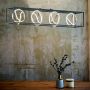 Fischer&Honsel Gisi 60606 Hanglamp 4x15W/LED 2700K 5900 lm IP20