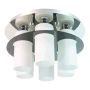 Prezent MACAO 69045 Plafondlamp 6x60W/E27|6x3W/LED IP20