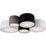 Trio HOTEL 693900517 Plafondlamp 5x42w/e27 ip20