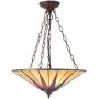Endon DARK STAR 70754 Hanglamp 3x60W/E27 IP20