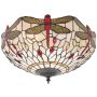 Endon DRAGONFLY BEIGE 70723 Plafondlamp 2x60W/E27 IP20