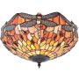 Endon DRAGONFLY FLAME 70721 Plafondlamp 2x60W/E27 IP20