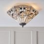 Endon METROPOLITAN 70779 Plafondlamp 2x60W/E27 IP20