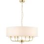 Endon NIXON 70561 Kroonluchter 6x40W/E14 IP20
