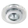 Prezent ELEGANT GLASS FIX 71005 Decoratieve inbouwspot 1x50W/GU10 IP20