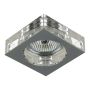 Prezent ELEGANT GLASS FIX 71008 Decoratieve inbouwspot 1x50W/GU10 IP20