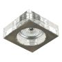 Prezent ELEGANT GLASS FIX 71009 Decoratieve inbouwspot 1x50W/GU10 IP20