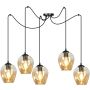 Emibig LEVEL 758/5 Hanglamp 5x60W/E27 IP20
