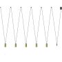 Nowodvorski MORE EYE 7608 Hanglamp 5x10W/GU10 IP20