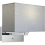 Endon ISSAC RECTANGULAR 78069 Wandlamp 60W E27 IP20
