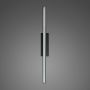 Altavola Design Linea No.1 LA089/W_38,5_4k_black Wandlamp 1x9W/LED 4000K 620lm IP44