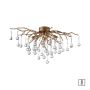 Paul Neuhaus ICICLE 8090-11 Plafondlamp 4x40W/G9 IP20
