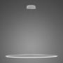 Altavola Design Ledowe okręgi LA073/P_120_in_3k_silver Hanglamp 1x45W/LED 3000K 2700lm IP44