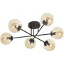 Emibig BRENDI 833/6B Plafondlamp 6x3W/E14/T26 IP20