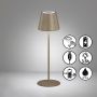 Fischer&Honsel Cosenza 850353 Tafellamp 2x2W/LED RGBW 270lm IP44