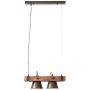 Brilliant PLOW 82172/46 Hanglamp 2x10W/E27 IP20