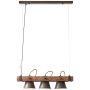 Brilliant PLOW 82173/46 Hanglamp 3x10W/E27 IP20