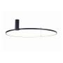 Zuma Line HORIK 89429-90BK Plafondlamp 1x40W/LED 3000K|4000K|6000K 4400lm IP20