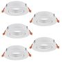 Eglo BARRANCO GU10 902226 Inbouwspot 5x5W/GU10 ip20