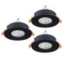 Eglo BARRANCO GU10 902244 Inbouwspot 3x4.5W/GU10 ip20