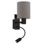 Eglo PASTERI 900701 Wandlamp 1x40W/E27|1x3,8W/LED 320lm IP20